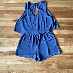 Grey medium romper